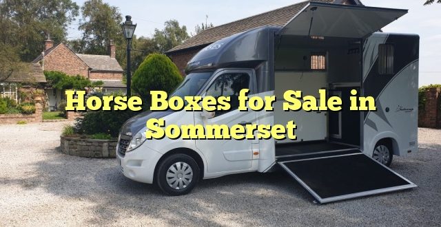 Horse Boxes for Sale in Sommerset