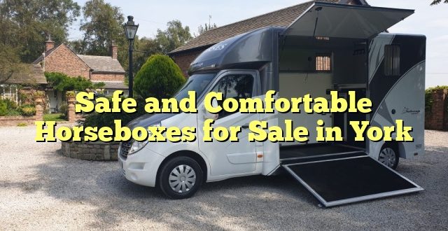 Safe and Comfortable Horseboxes for Sale in York